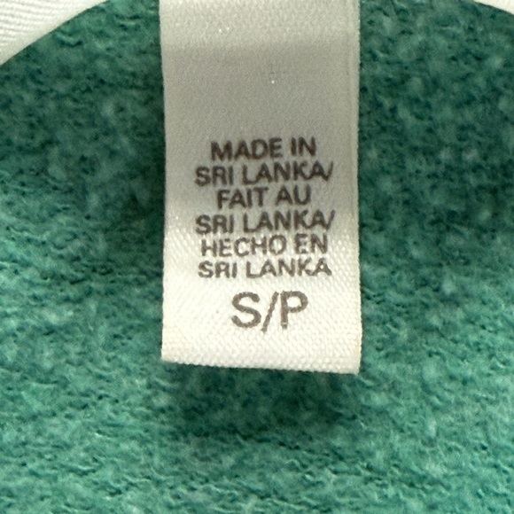 Victoria’s Secret Angel Full-Zip Hoodie – Green, Size Small  EUC - Picture 3 of 5